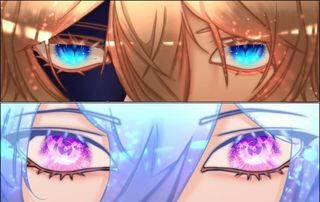 ANIME EYES ILLUSTRATION